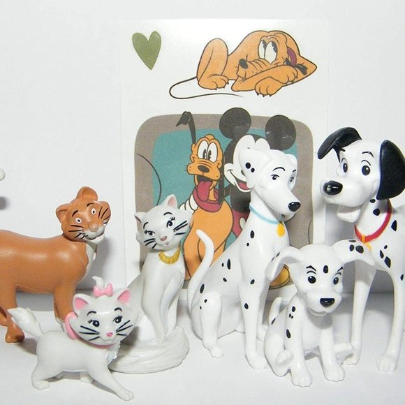 Disney Animal Friends Figure Set including Dumbo, Fox and Hound, and More! - Picture 4 of 7